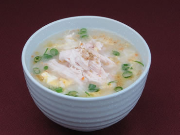 Rice porridge of the chicken（タッチュ【韓国】）